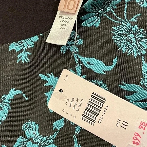 Hutch (Anthropologie) Jacquard Cut Out Mini Dress - Picture 5 of 10